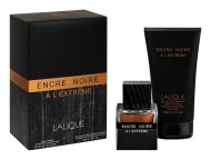 Lalique Encre Noire A L`Extreme набор (п/вода 50мл   гель д/душа 150мл)