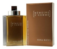 Nina Ricci Memoire D`Homme набор (т/вода 100мл   гель д/душа 75мл)
