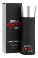 Armani Code Sport men набор (т/вода 50мл   гель д/душа 75мл   косметичка)
