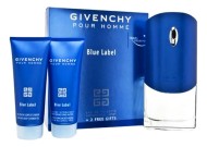 Givenchy Blue Label набор (т/вода 100мл   гель д/душа 75мл   лосьон п/бритья 75мл)