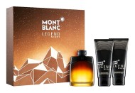 Mont Blanc Legend Night набор (п/вода 100мл   гель д/душа 100мл   бальзам п/бритья 100мл)
