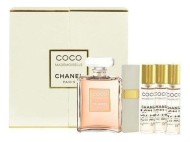 Chanel Coco Mademoiselle набор (п/вода 50мл   п/вода 4*7,5мл)