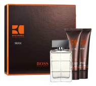 Hugo Boss Boss Orange For Men набор (т/вода 60мл   гель д/душа 50мл   бальзам п/бритья 50мл)