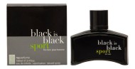 Nuparfums Black is Black Sport туалетная вода 100мл