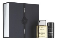 Chanel Egoiste Platinum набор (т/вода 100мл   тв.дезодорант 75мл)