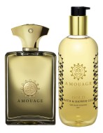 Amouage Gold For Men набор (п/вода 100мл   гель д/душа 300мл)