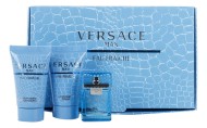 Versace Eau Fraiche Man набор (т/вода 50мл   гель д/душа 50мл   бальзам п/бритья 50мл)