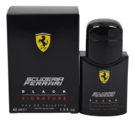 Ferrari Scuderia Black Signature туалетная вода 40мл