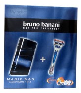 Bruno Banani Magic Man набор (т/вода 50мл   станок д/бритья Gillette Fusion)