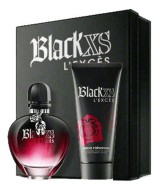 Paco Rabanne XS Black L`Exces For Her набор (п/вода 80мл   лосьон д/тела 100мл)