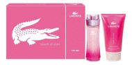 Lacoste Touch of Pink набор (т/вода 90мл   лосьон д/тела 150мл)