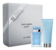 Dolce Gabbana (D&G) Light Blue Eau Intense набор (п/вода 50мл   крем д/тела 100мл)