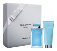 Dolce Gabbana (D&G) Light Blue Eau Intense набор (п/вода 50мл   лосьон д/тела 100мл)