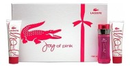 Lacoste Joy of Pink набор (т/вода 30мл лосьон д/тела 50мл гель д/душа 50мл)