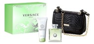 Versace Versense набор (т/вода 100мл   лосьон д/тела 100мл   сумочка)